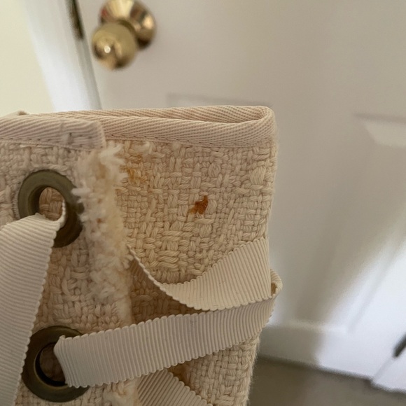 Ugg Australia Heirloom Cream Lace Up Boot Size 7 NEW - Picture 3 of 8